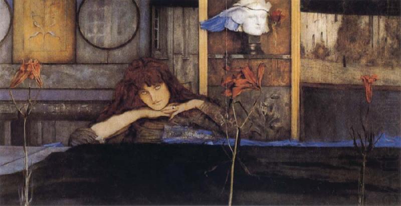 I Lock my Door upon Myself, Fernand Khnopff